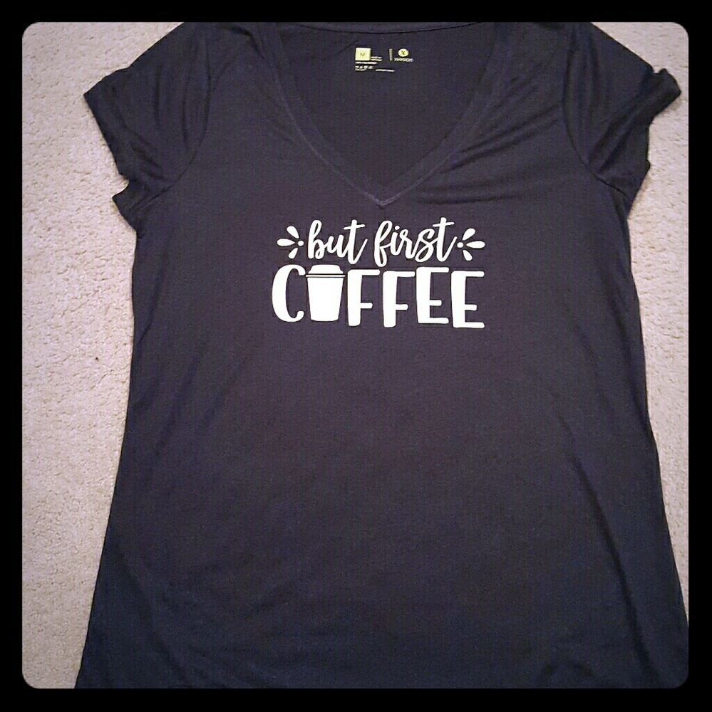 NEW Coffee tshirt made to order in mult. Sizes